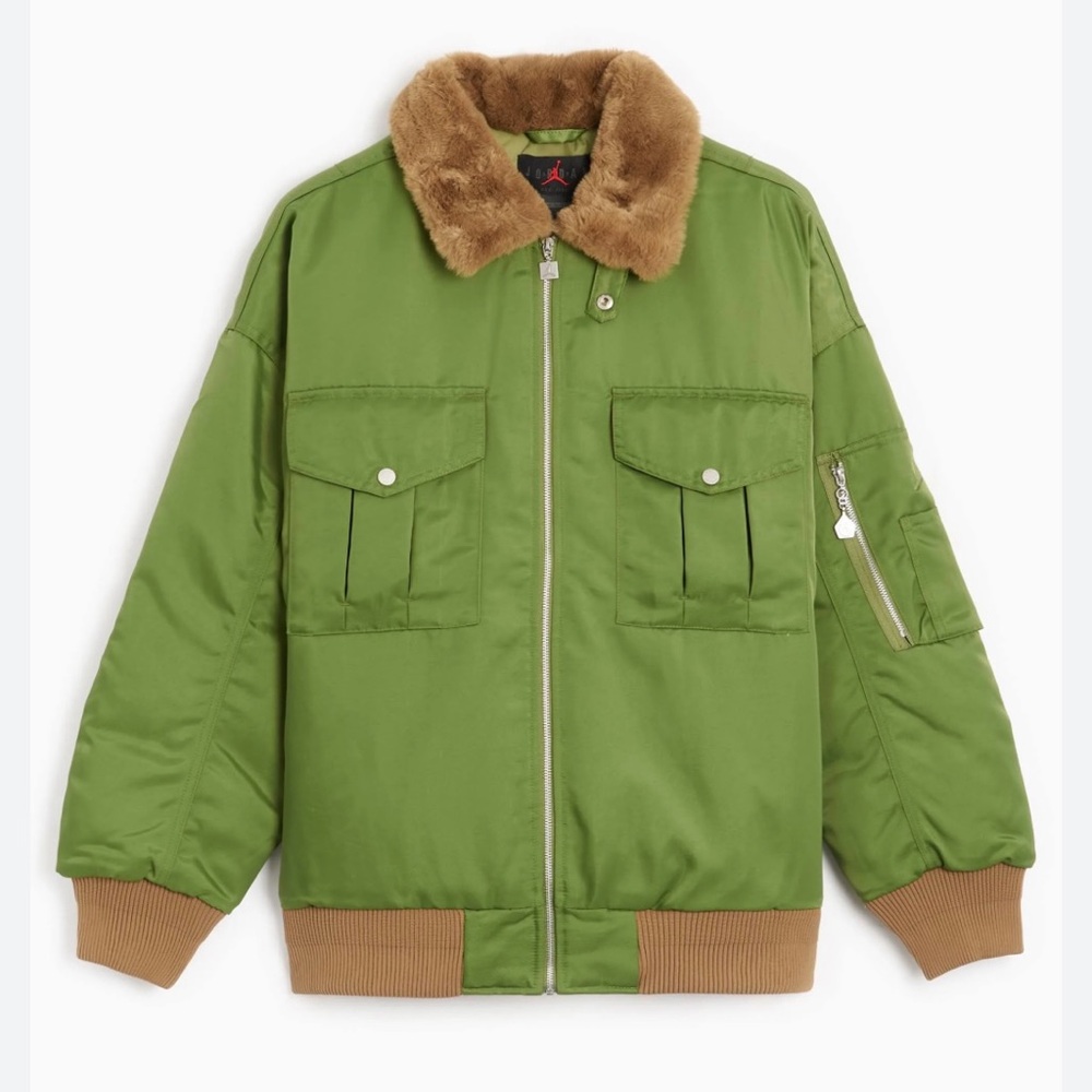 Jordan Renegade Bomber Jacket with Faux Fur collar
